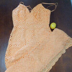 Koko + Mason Los Angeles Size XL Maxi Women’s Spaghetti Straps Lace Dress